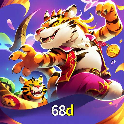 Imagem promocional da 68d mostrando a plataforma e suas vantagens